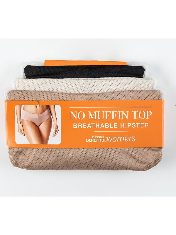 Warners® Blissful Benefits Dig-Free Comfort Waist Moisture-Wicking Microfiber Brief RU4963W