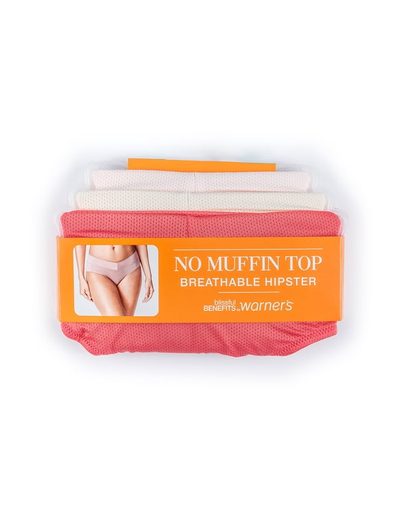 Warners® Blissful Benefits Dig-Free Comfort Waist Moisture-Wicking Microfiber Brief RU4963W