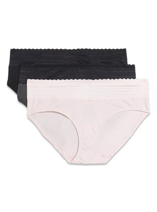 4 Pack Womens High Waist Cotton Briefs Sexy Lace Underwear C