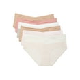 thumbnail image 1 of Warners® Blissful Benefits Dig-Free Comfort Waist with Lace Cotton Hipster 6-Pack RU2266W, 1 of 3
