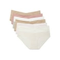 thumbnail image 1 of Warners® Blissful Benefits Dig-Free Comfort Waist with Lace Cotton Hipster 6-Pack, 1 of 1