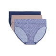 thumbnail image 1 of Warners® Blissful Benefits Dig-Free Comfort Waistband Microfiber Hi-Cut 3-Pack 5138W, 1 of 5