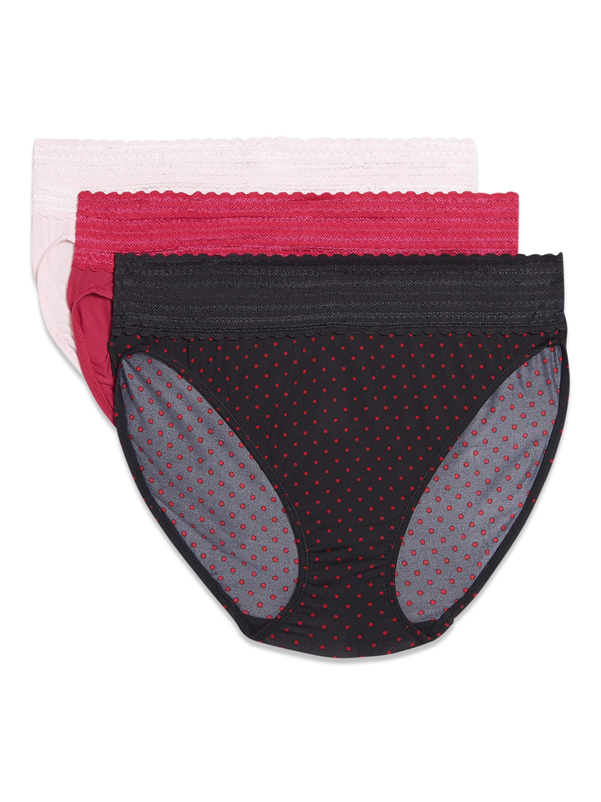 Warners Womens Blissful Benefits Tummy Smoothing Brief Panties Multipack :  : Clothing, Shoes & Accessories