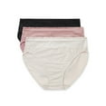 thumbnail image 1 of Warners® Blissful Benefits Dig-Free Comfort Waistband with Lace Microfiber Hi-Cut 3-Pack 5109W, 1 of 5