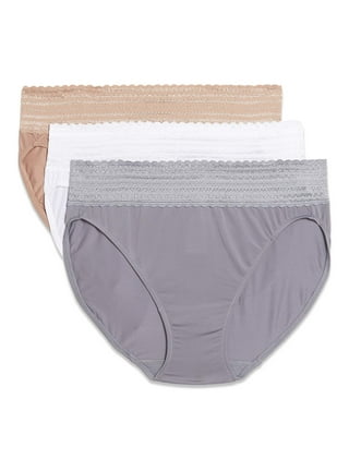 Warners® Blissful Benefits Dig-Free Comfort Waist with Lace Cotton Hipster  3-Pack RU2263W