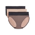 thumbnail image 1 of Warners® Blissful Benefits Dig-Free Comfort Waistband with Lace Microfiber Hi-Cut 3-Pack, 1 of 5