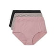 thumbnail image 1 of Warners Blissful Benefits Dig-Free Microfiber Brief 3-Pack RS9043W, 1 of 5