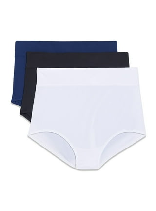 Best Fitting Panty Women's Seamless Hi-Cut Panties, 6-Pack 