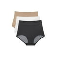 thumbnail image 1 of Warners Blissful Benefits Dig-Free Microfiber Brief 3-Pack RS9043W, 1 of 7