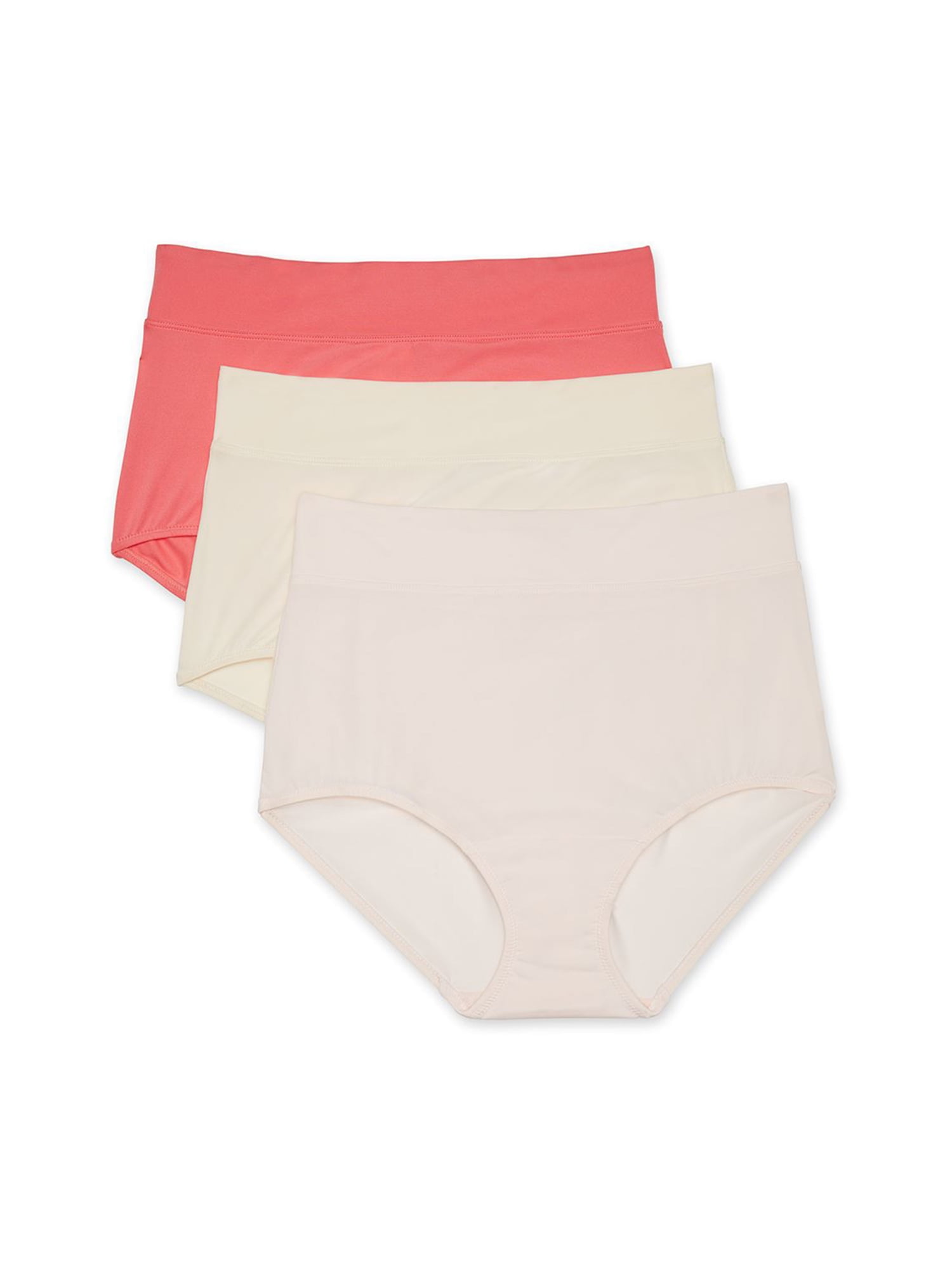 Warners Blissful Benefits Dig-Free Microfiber Brief 3-Pack RS9043W