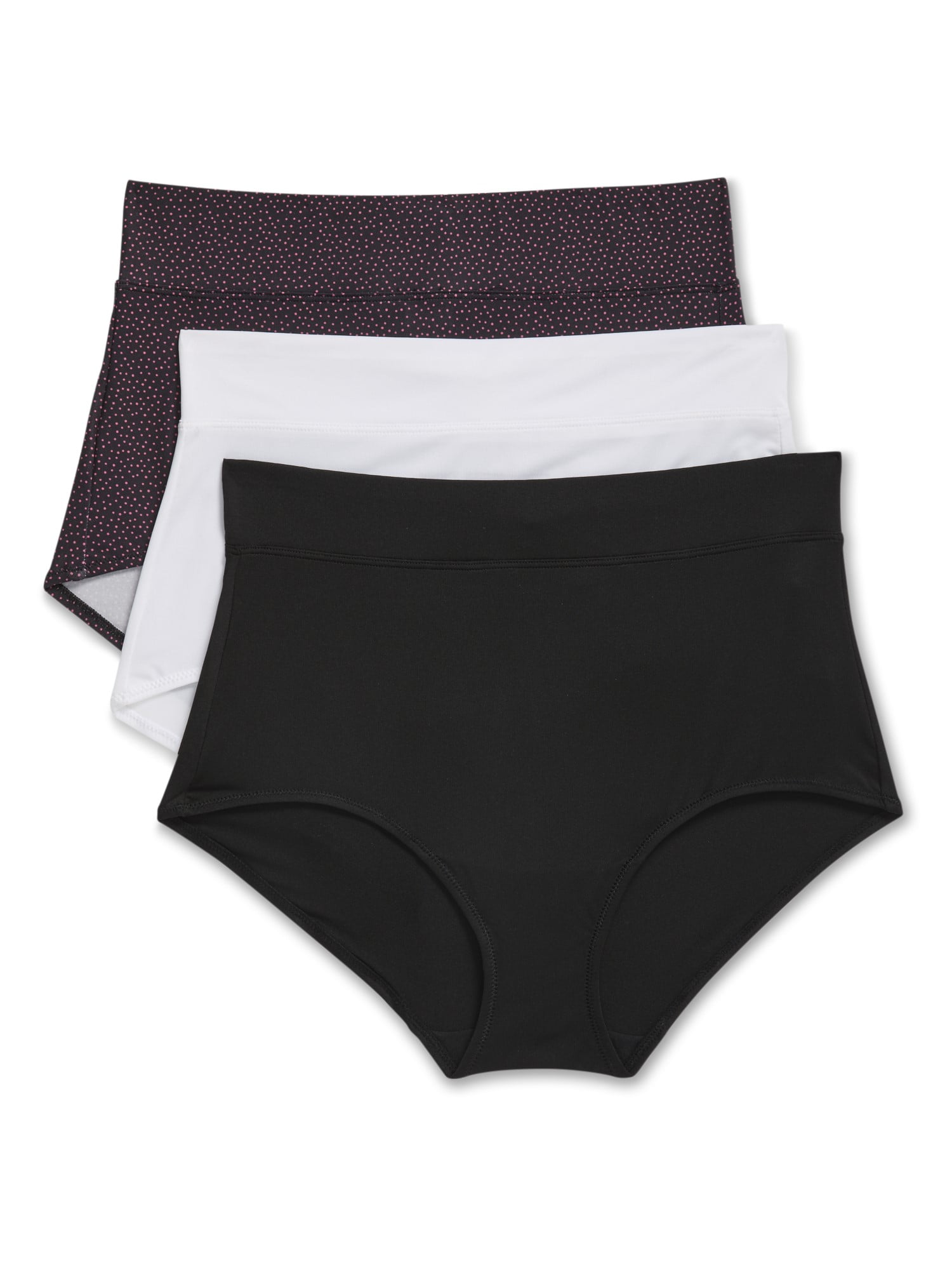 Warners Blissful Benefits Dig-Free Microfiber Brief 3-Pack WRW251BR07W