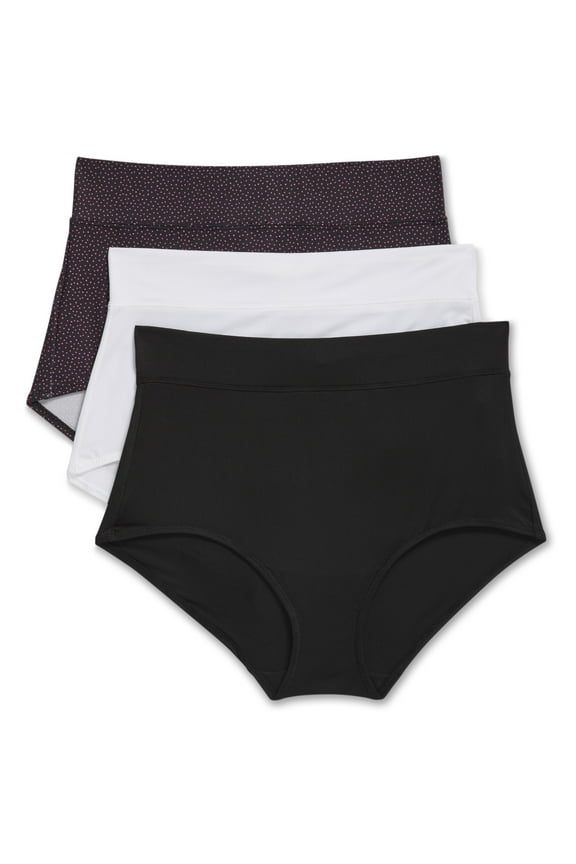 Warners® Blissful Benefits Women's Dig-Free Microfiber Brief 3-Pack