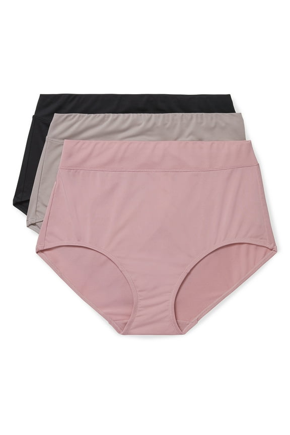 Warners® Blissful Benefits Women's Dig-Free Microfiber Brief 3-Pack