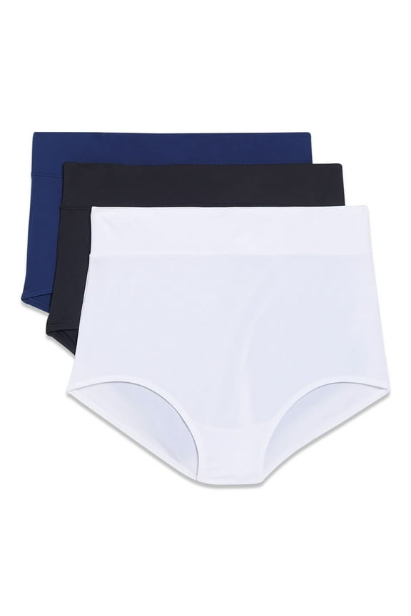 Warners® Blissful Benefits Women's Dig-Free Microfiber Brief 3-Pack