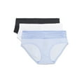 thumbnail image 1 of Warners Blissful Benefits Dig-Free Microfiber Lace Hipster 3-Pack RU1793W, 1 of 5