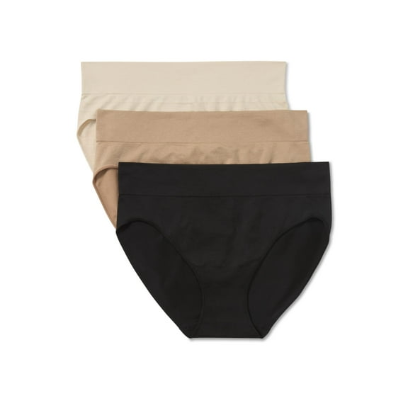 Warners® Blissful Benefits No Pinching No Problems® Dig-Free Seamless Stretch High-Waist Brief 3-Pack