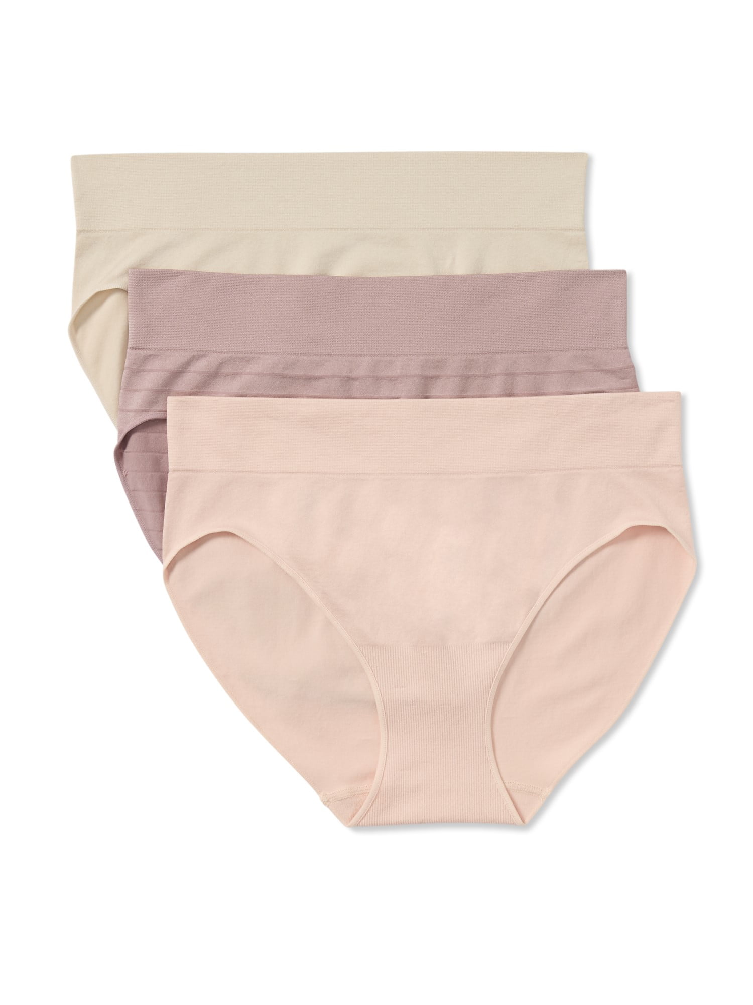 Warners® Blissful Benefits No Pinching No Problems® Dig-Free Seamless Stretch High-Waist Brief 3-Pack