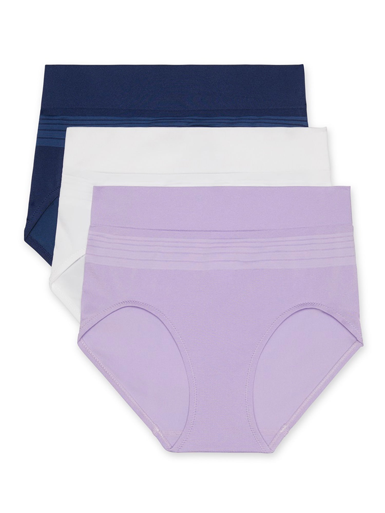 Warners Blissful Benefits Dig-Free Microfiber Brief 3-Pack RS9043W