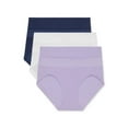 thumbnail image 1 of Warners Blissful Benefits Dig-Free Seamless Brief 3-Pack RS6333W, 1 of 5