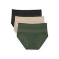thumbnail image 1 of Warners Blissful Benefits Dig-Free Seamless Hipster 3-Pack RU7323W, 1 of 5
