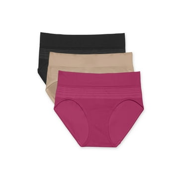 Warners Blissful Benefits Dig-Free Seamless Hipster 3-Pack RU7323W