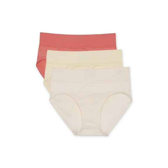 Warners Blissful Benefits Dig-Free Seamless Hipster 3-Pack RU7323W