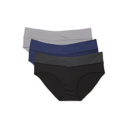 Warners® Blissful Benefits Women's Dig-Free Comfort Waist Microfiber 3-Pack Hipster