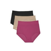 Warners® Blissful Benefits Women's Dig-Free Microfiber Brief 3-Pack