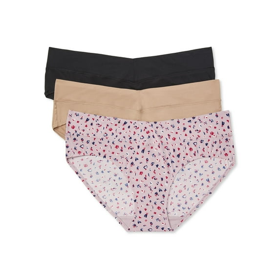Warners® Blissful Benefits Women's Dig-Free Comfort Waist Microfiber 3-Pack Hipster