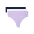 thumbnail image 1 of Warners® Blissful Benefits Moisture-Wicking Thong 3-Pack RX4963W, 1 of 3