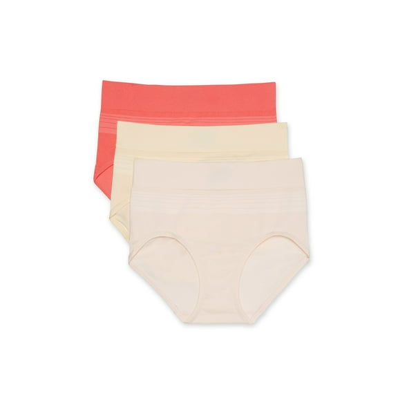 Warners® Blissful Benefits Women's Dig-Free Seamless Brief 3-Pack