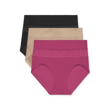Warners Blissful Benefits Seamless Brief 3Pk
