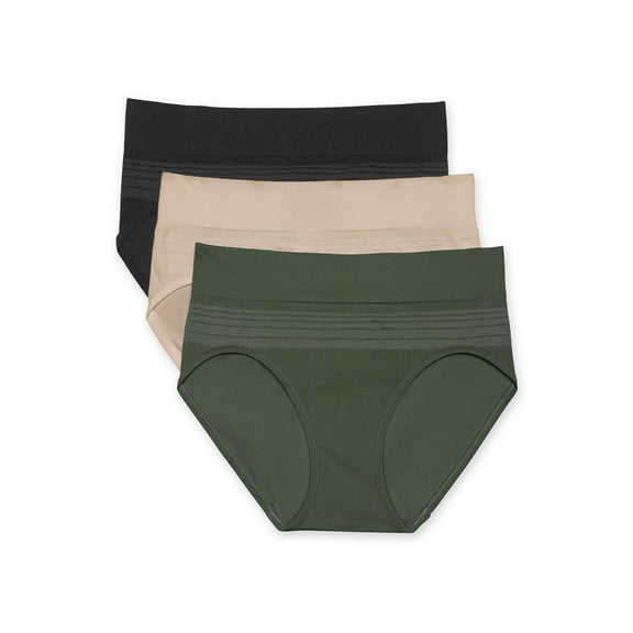 Warners® Blissful Benefits Women's Dig-Free Seamless 3-Pack Hipster