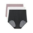 thumbnail image 1 of Warners® Blissful Benefits Side-Smoothing Comfort Microfiber Brief 3-Pack RS7723W, 1 of 3