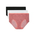 thumbnail image 1 of Warners® Blissful Benefits Side-Smoothing Comfort Microfiber Hipster 3-Pack RU7723W, 1 of 3