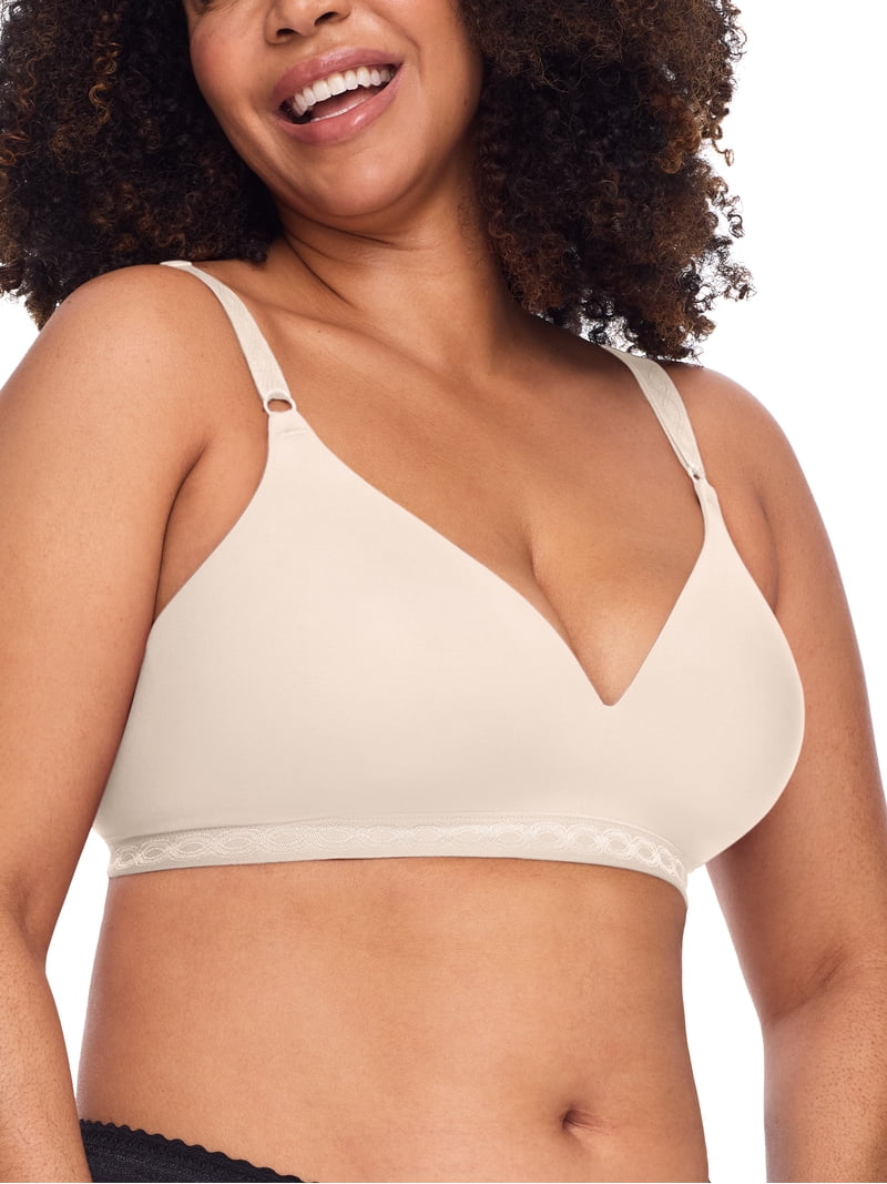 Warners Blissful Benefits, Women's Wireless Comfort Bra, 36B