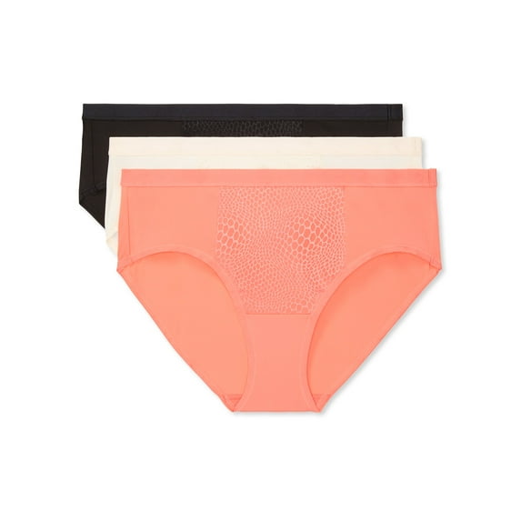 Warners® Blissful Benefits Women's Tummy-Smoothing Microfiber 3-Pack Hipster