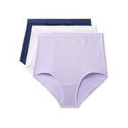 Warners® Blissful Benefits Women's Tummy-Smoothing Comfort Microfiber Brief 3-Pack
