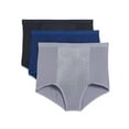 thumbnail image 1 of Warners® Blissful Benefits Tummy-Smoothing Comfort Microfiber Brief 3-Pack RS4433W, 1 of 5
