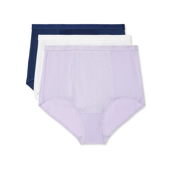Warners® Blissful Benefits Tummy-Smoothing Comfort Microfiber Brief 3-Pack RS4433W
