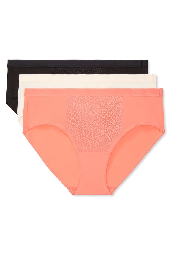 Tummy-Smoothing Microfiber Hipster 3-Pack RU5023W