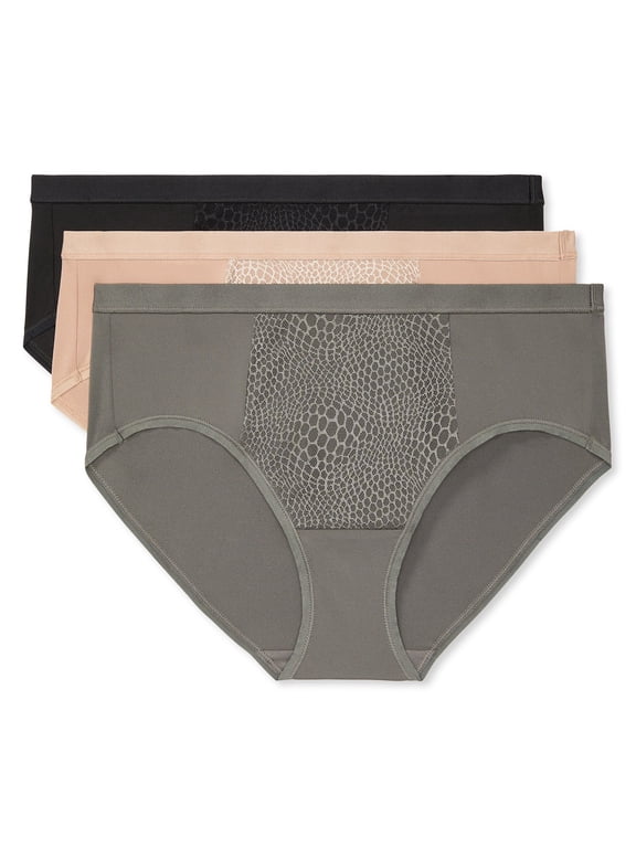 Tummy-Smoothing Microfiber Hipster 3-Pack RU5023W
