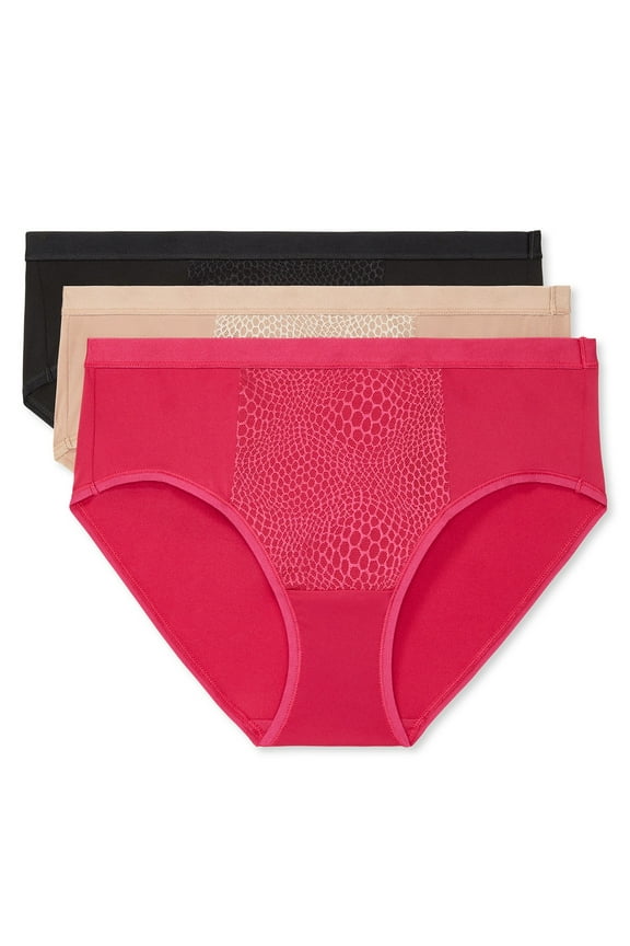 Tummy-Smoothing Microfiber Hipster 3-Pack RU5023W