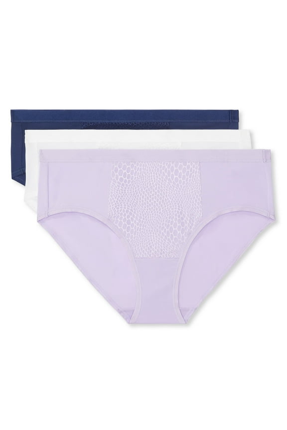 Tummy-Smoothing Microfiber Hipster 3-Pack RU5023W