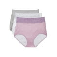 thumbnail image 1 of Warners® Blissful Benefits Ultra Soft Microfiber Brief 3-Pack RS3183W, 1 of 3