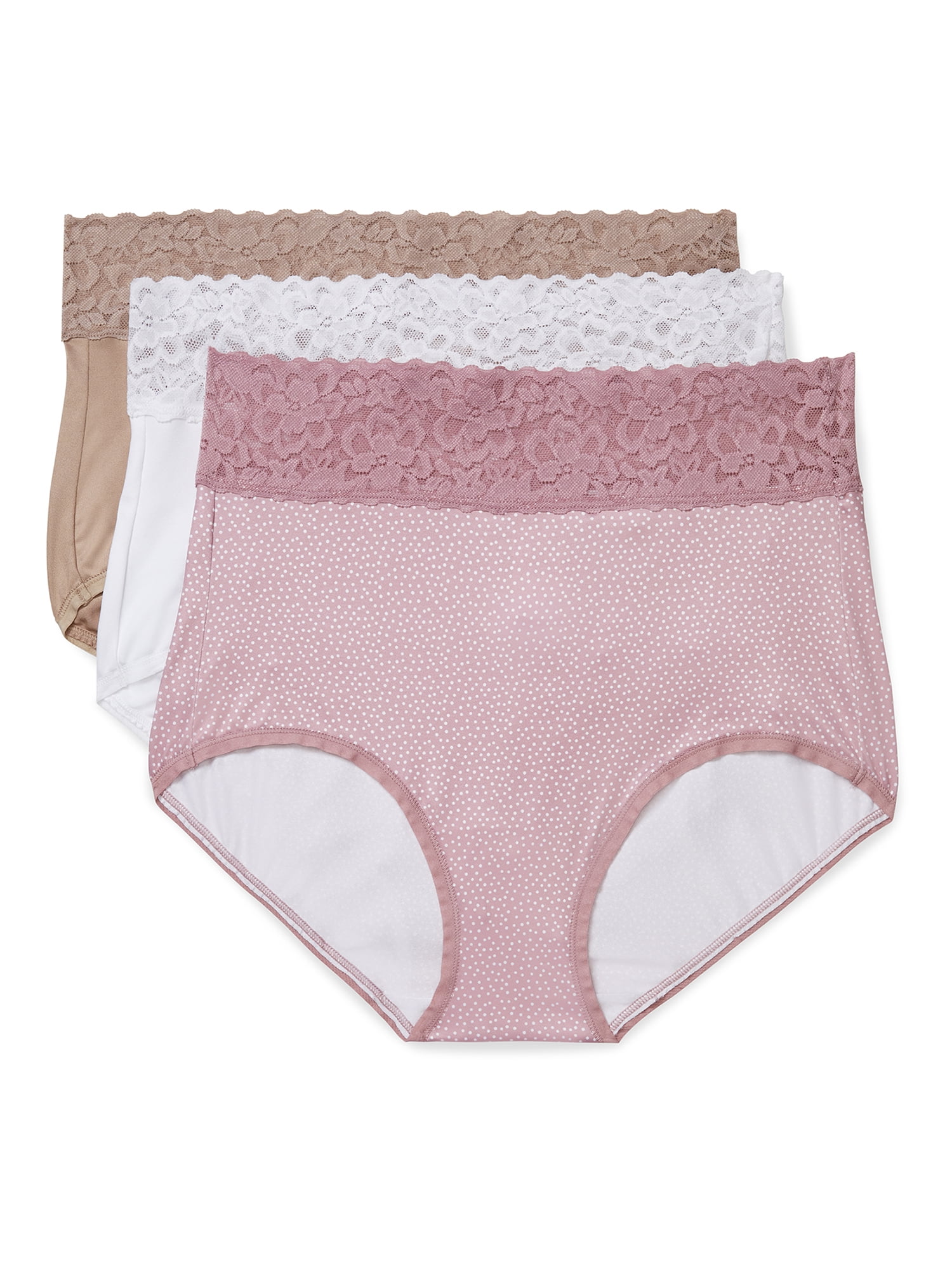 Warners® Blissful Benefits Ultra Soft Microfiber Brief 3-Pack RS3183W ...