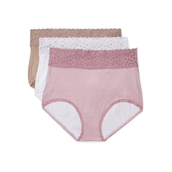 Warners® Blissful Benefits Ultra Soft Microfiber Brief 3-Pack RS3183W