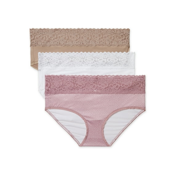 Warners® Blissful Benefits Ultra Soft Microfiber Hipster 3-Pack RU3183W