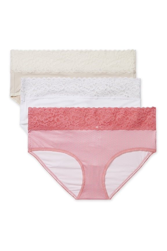 Warners® Blissful Benefits Ultra Soft Microfiber Hipster 3-Pack RU3183W