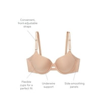 Warners® Blissful Benefits Underarm-Smoothing Comfort Underwire Lightly Lined T-Shirt Bra RA3561W